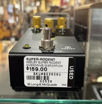 Store Special Product - Keeley - Super Rodent Overdrive and Distortion Pedal